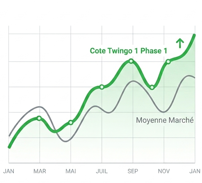 Cote Twingo Kenzo. Cote Twingo Benetton. Cote Twingo Perrier. Cote Twingo Initiale.