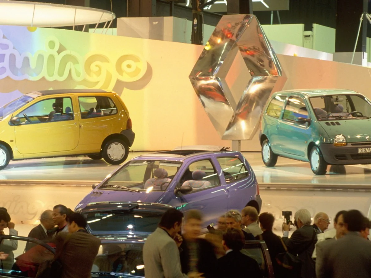 La Renault Twingo 1 au salon de 1992.